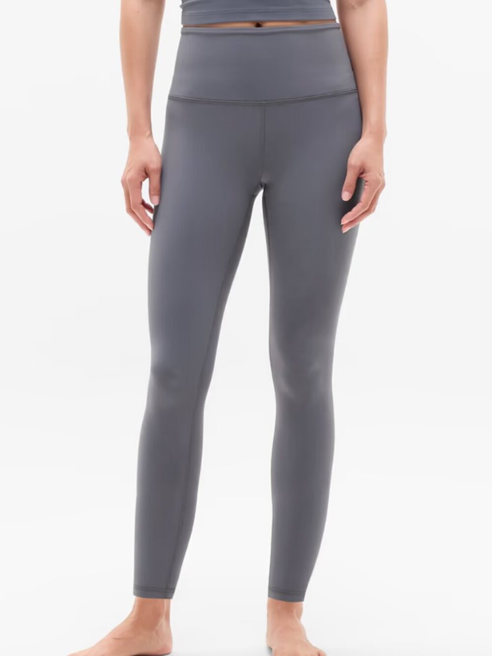 Athleta Slate Gray Ultra High Rise Elation Tight Medium Tall as new